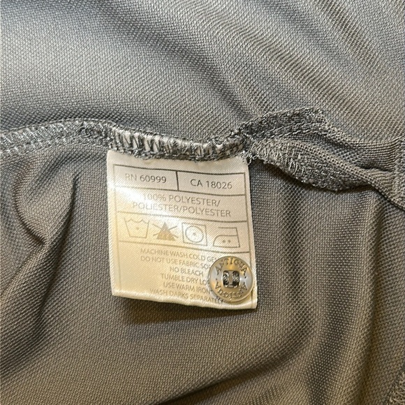 Washington Commanders Men’s Polo Gray Size 3X - Picture 5 of 6